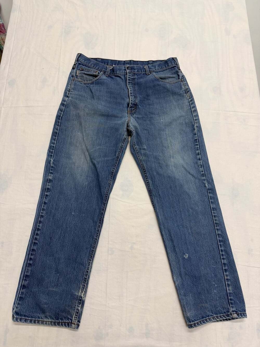 Carhartt FRB150 Flame Resistant Original Fit Denim Work Jeans Men's 38x32